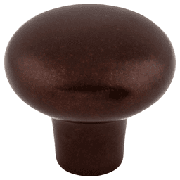 1-3/8" Aspen Round Knob, Mahogany Bronze