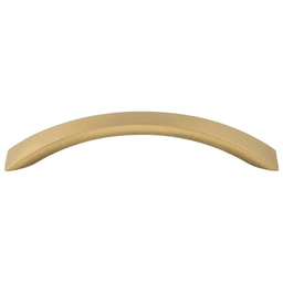 5-1/16" Nouveau Crescent Flair Arch Pull, Honey Bronze
