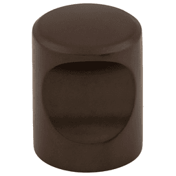 3/4" Nouveau Indent Knob, Oil Rubbed Bronze