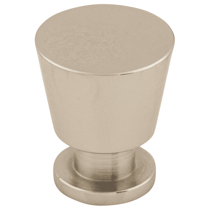 7/8" Nouveau Rocks Knob, Polished Nickel