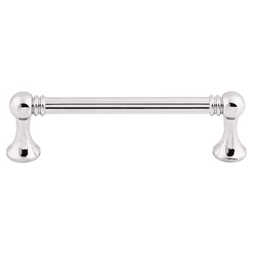 3-3/4" Edwardian Grace Pull, Polished Chrome
