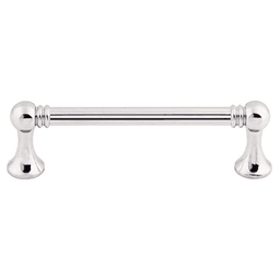 3-3/4" Edwardian Grace Pull, Polished Chrome