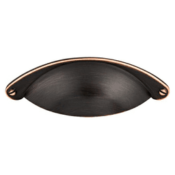 2-1/2" Somerset Arendal Cup Pull, Tuscan Bronze
