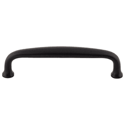 4" Dakota Asbury Charlotte Pull, Flat Black