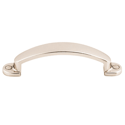 3" Asbury Arendal Pull, Polished Nickel