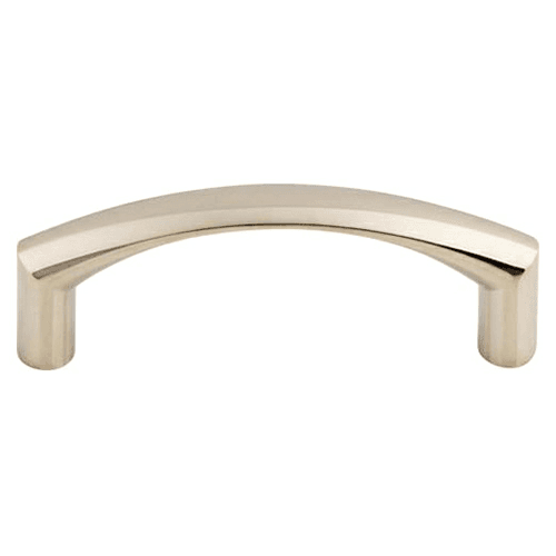 3" Nouveau Griggs Pull, Polished Nickel