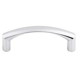 3" Nouveau Griggs Pull, Polished Chrome