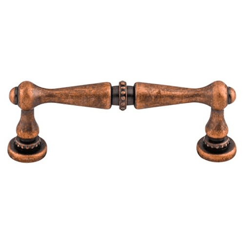 3" Edwardian Handle Pull, Antique Copper
