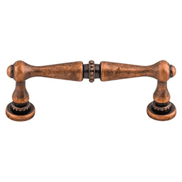 3" Edwardian Handle Pull, Antique Copper