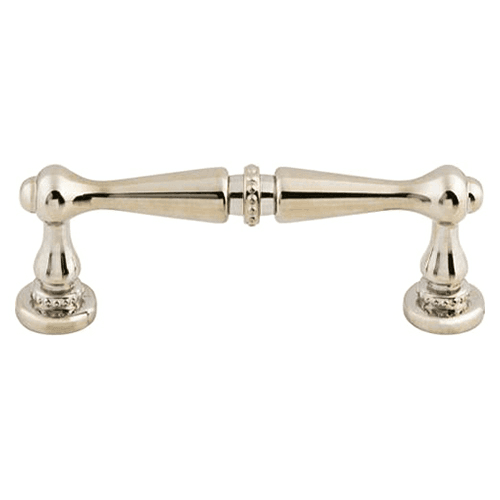 3" Edwardian Handle Pull, Polished Nickel