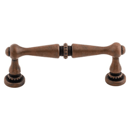 3" Edwardian Handle Pull, Patina Rouge