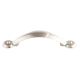 3" Dakota Angle Pull, Brushed Satin Nickel