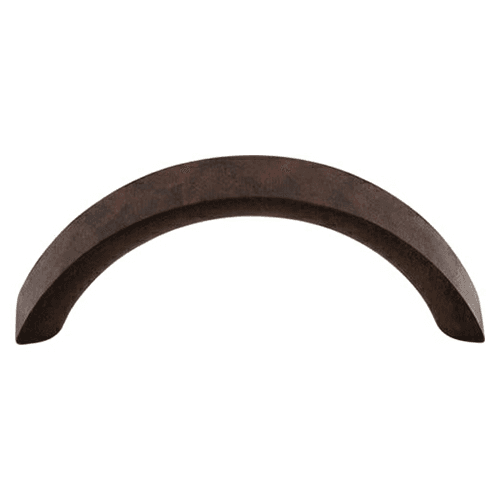 3" Nouveau Crescent Pull, Patina Rouge