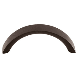 3" Nouveau Crescent Pull, Oil Rubbed Bronze