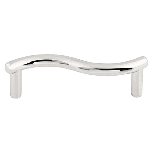 3" Nouveau Spiral Pull, Polished Chrome