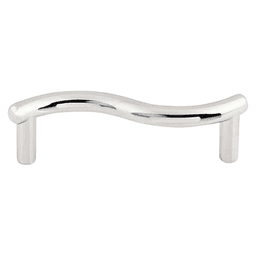 3" Nouveau Spiral Pull, Polished Chrome