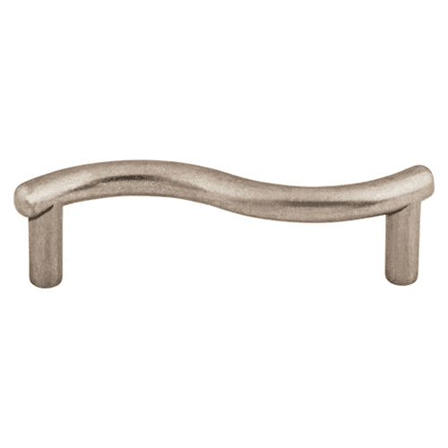 3" Nouveau Spiral Pull, Pewter Antique