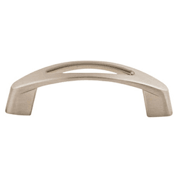 3" Nouveau Verona Pull, Brushed Satin Nickel