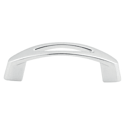 3" Nouveau Verona Pull, Polished Chrome