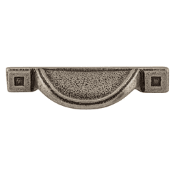 2-1/2" Britannia Inset Cup Pull, Cast Iron