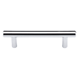3-3/4" Hopewell Bar Pull, Polished Chrome, 5-5/16" Length