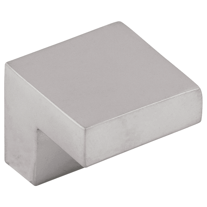5/8" Sanctuary II Square Knob, Aluminum