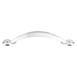3-3/4" Dakota Angle Pull, Polished Chrome