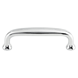 3" Dakota Charlotte Pull, Polished Chrome