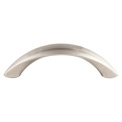 3" Dakota Arc Pull, Brushed Satin Nickel