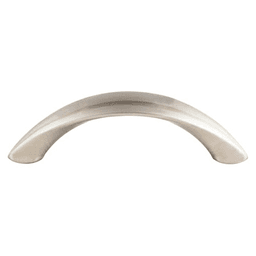 3" Dakota Arc Pull, Brushed Satin Nickel