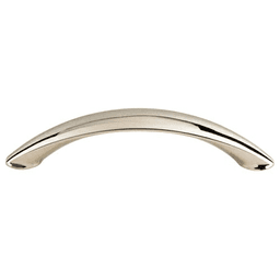 4" Dakota Arc Pull, Polished Nickel
