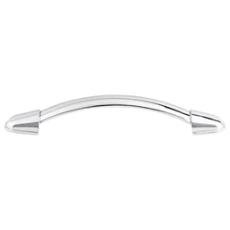 5-1/16" Dakota Buckle Pull, Polished Chrome