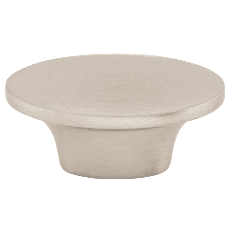 1-1/2" Dakota Oval Knob, Brushed Satin Nickel