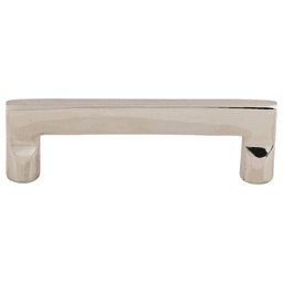 4" Aspen II Flat Sided Pull, Polished Nickel
