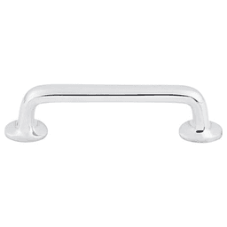 4" Aspen II Rounded Pull, Polished Chrome