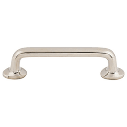 4" Aspen II Rounded Pull, Polished Nickel