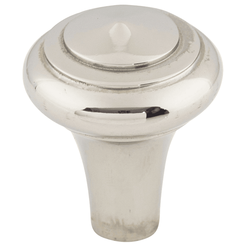 1" Aspen II Peak Knob, Polished Nickel