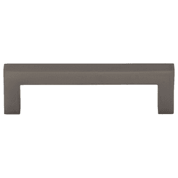 3-3/4" Nouveau Square Bar Pull, Ash Gray