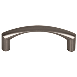3" Nouveau Griggs Arch Pull, Ash Gray