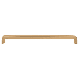 12-5/8" Nouveau Tapered Bar Pull, Honey Bronze