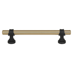 5-1/16" Dakota Bit Pull, Honey Bronze/Flat Black