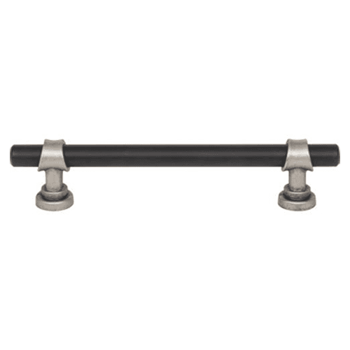 5-1/16" Dakota Bit Pull, Flat Black/Pewter Antique