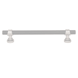 6-5/16" Dakota Bit Pull, Flat Black/Pewter Antique