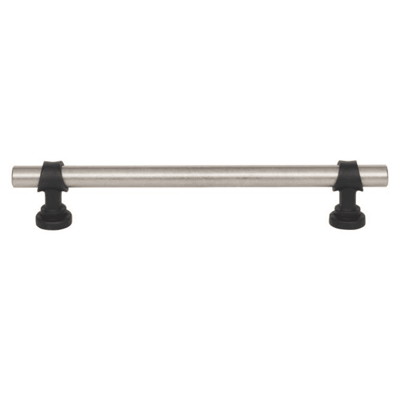 6-5/16" Dakota Bit Pull, Pewter Antique/Flat Black