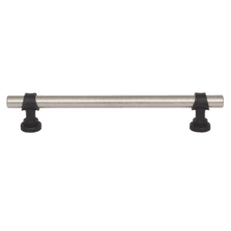 6-5/16" Dakota Bit Pull, Pewter Antique/Flat Black
