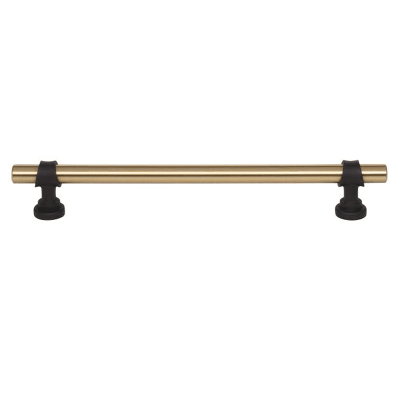 7-9/16" Dakota Bit Pull, Honey Bronze/Flat Black