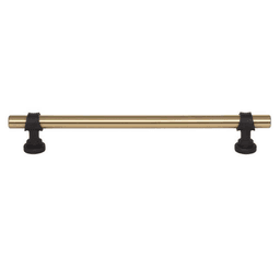 7-9/16" Dakota Bit Pull, Honey Bronze/Flat Black