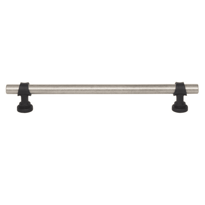 7-9/16" Dakota Bit Pull, Pewter Antique/Flat Black