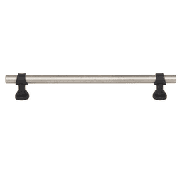 7-9/16" Dakota Bit Pull, Pewter Antique/Flat Black