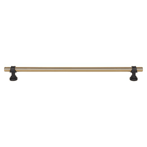 12" Dakota Bit Pull, Honey Bronze/Flat Black